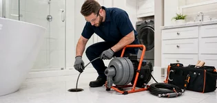Before service for Drain Cleaning