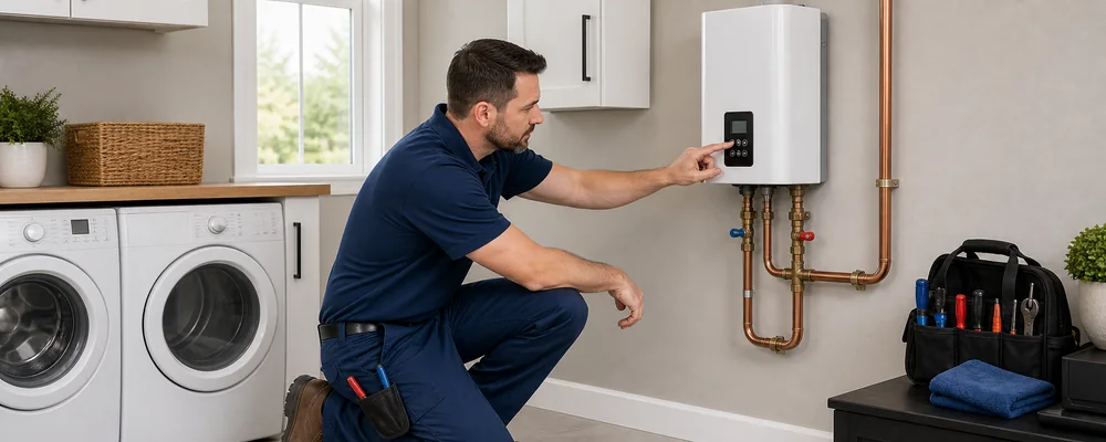 After service for Electric Tankless Water Heater