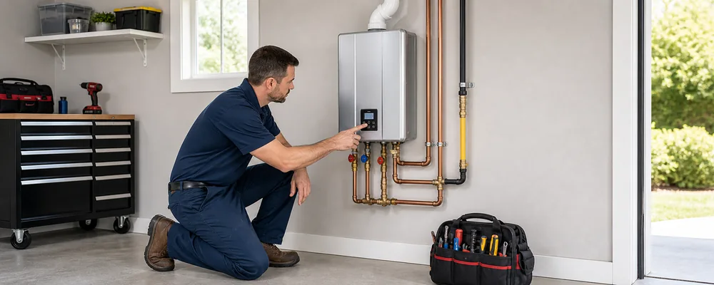 After service for Gas Tankless Water Heater