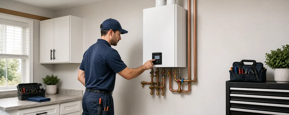 Electric Tankless Water Heater Fort Worth TX service image